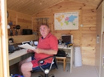 Blick in die Funkbude